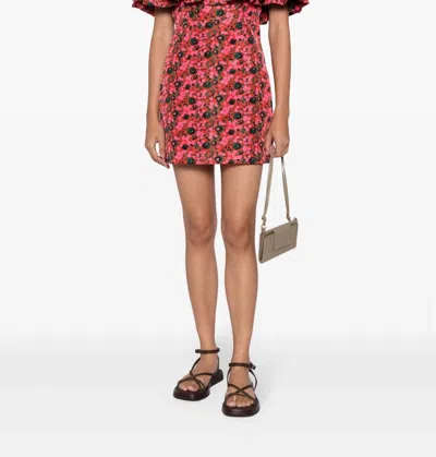Rhode Vivi Mini Dress In Flora Splash In Multi