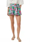 Rhode Walker Off-seam Pocket Shorts In White Fleur Tropicale In Multi
