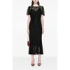 Rhode Arabella Lace Mini Dress In Multi