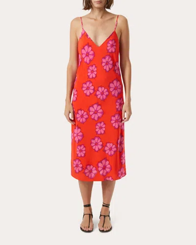 Rhode Women's Kat Slip Dress In Red