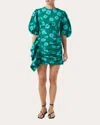 Rhode Pia Mini Dress In Green