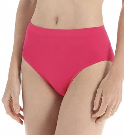 Rhonda Shear Ahh High Cut Brief Panty In Hot Pink