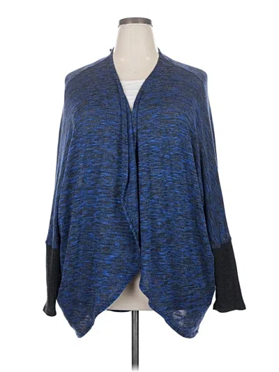 Pre-owned Rhonda Shear Kimono In Blue