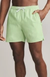 Rhone 5.5-inch Water Repellent Swim Trunks In Spearmint