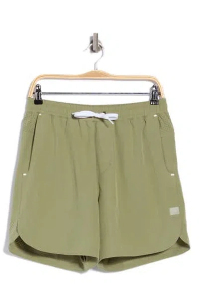 Rhone 6 Deep End Performance Shorts In Green