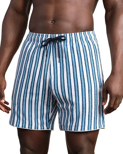 Rhone 6 Sea Terry Shorts In Blue