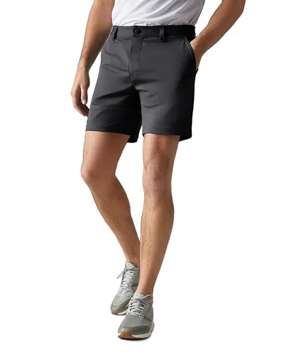 Rhone 7 Commuter Regular Fit Shorts In Black