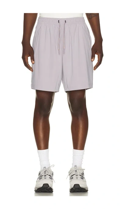 Rhone 7 Pursuit Unlined Shorts In Purple Smoke