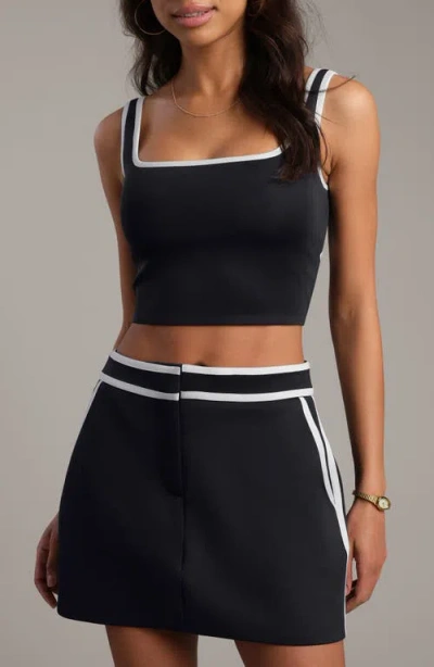 Rhone Ace Longline Sports Bra In Black