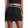 Rhone Ace Skort In Black