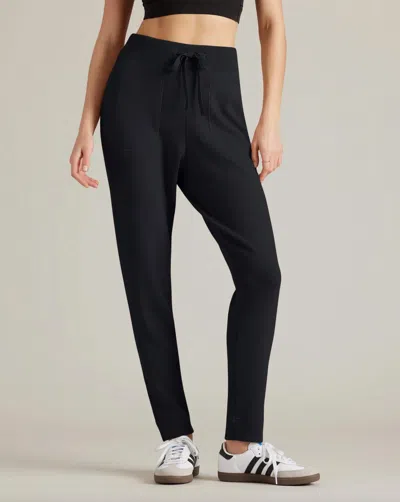 Rhone Apparel Daybreak Sweater Jogger In Black