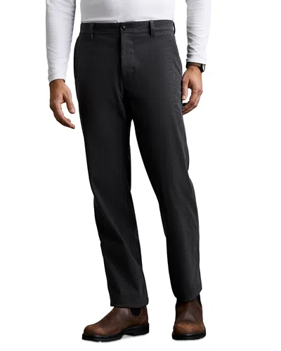 Rhone Asphalt Corduroy Tech Regular Fit Pants In Black