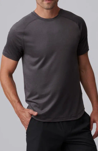 Rhone Atmosphere Performance T-shirt In Asphalt Heather