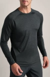 Rhone Atmosphere Long Sleeve Performance T-shirt In Black