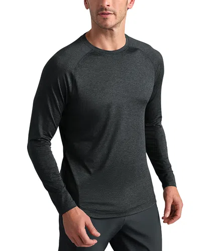 Rhone Atmosphere Long Sleeve Tee In Black