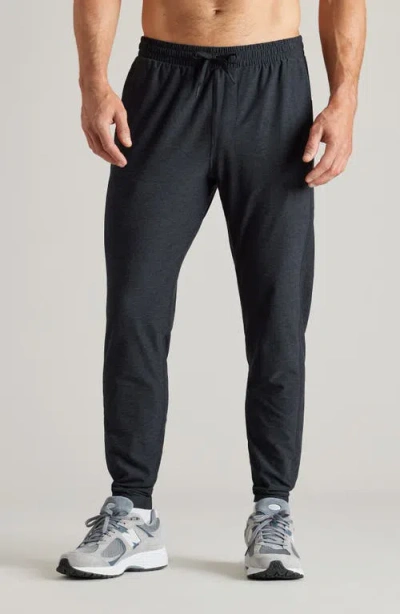 Rhone Atmosphere Midweight Joggers In True Black