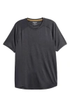 Rhone Atmosphere Performance T-shirt In True Black Heather