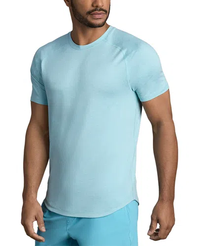 Rhone Atmosphere Short Sleeve Crewneck Tee In Blue