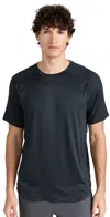 Rhone Reign Short Sleeve Tee In Black Heather