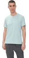 Rhone Backspin Tee Blue Water In Blue