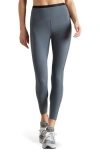 Rhone Banded Hi Form Pocket Ankle Leggings In Blue Slate