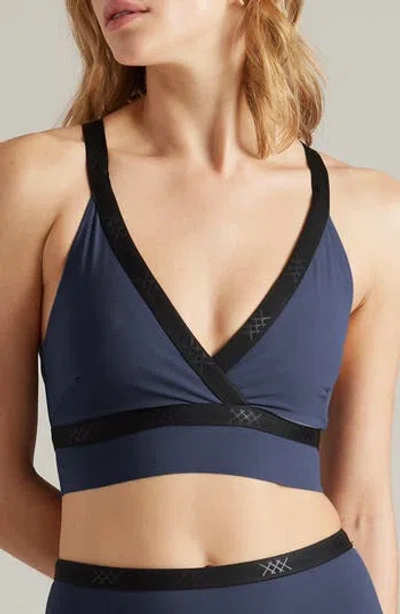 RHONE RHONE BANDED HI-FORM SPORTS BRA