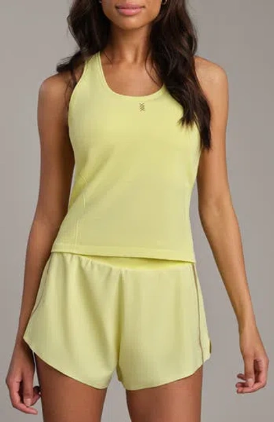 Rhone Breakaway Seamless Tank In Yellow