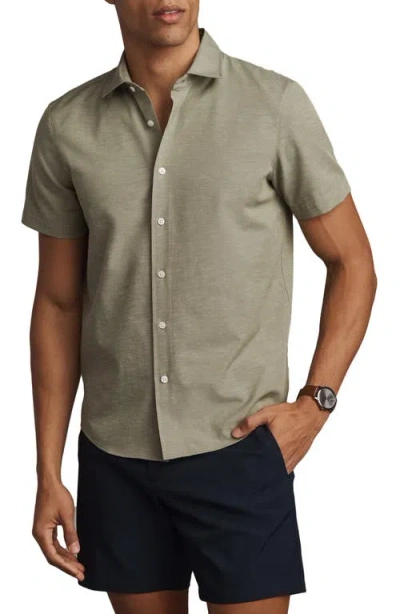 RHONE RHONE BREZZA PERFORMANCE SHORT SLEEVE BUTTON-UP SHIRT