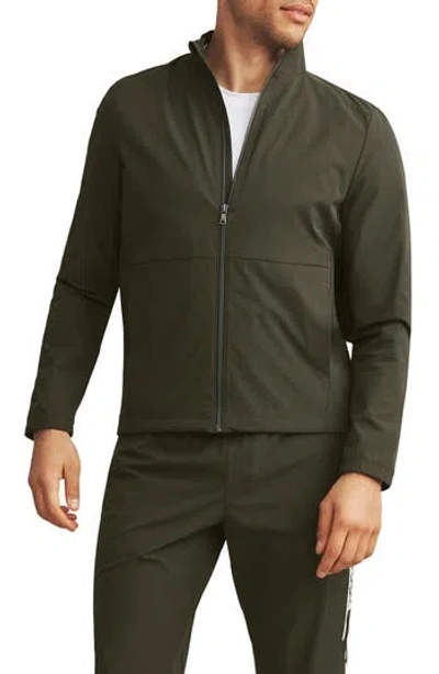 Rhone Coaches Jacket In Green