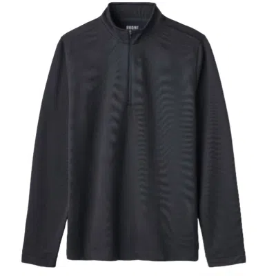 Rhone Commuter 1/4 Zip Sweater In Black