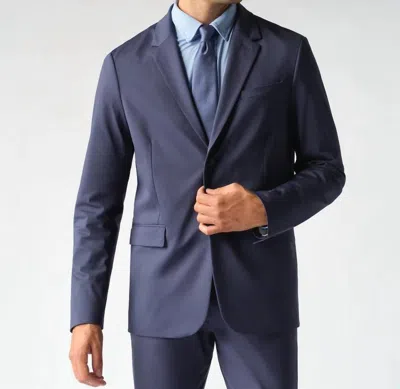 Rhone Slim Fit Commuter Blazer In Navy