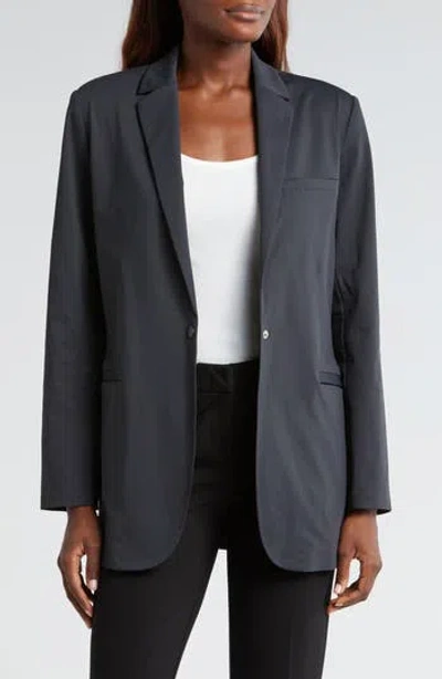 Rhone Commuter Boyfriend Blazer In Black