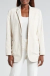 Rhone Commuter Boyfriend Blazer In Light Sand