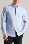 Rhone Commuter Checkered Shirt In Blue Dot