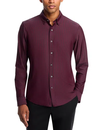 Rhone Commuter Classic Fit Shirt In Purple