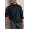 Rhone Commuter Classic Fit Stretch Button-up Shirt In Blue