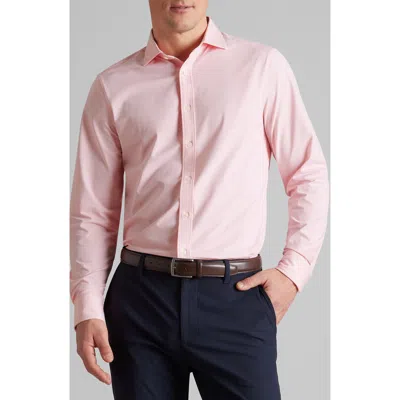 Rhone Commuter Goldfusion™ Long Sleeve Button-up Shirt In Pink