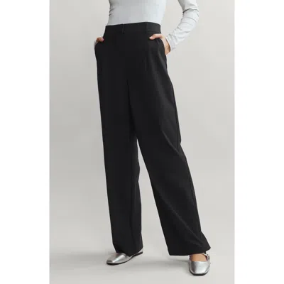 Rhone Commuter Pleat Pants In Black