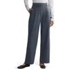 Rhone Commuter Pleat Pants In Blue Slate