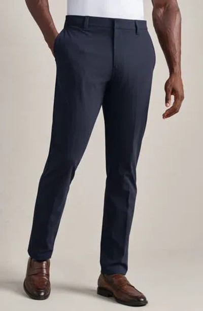 Rhone Commuter Pro Slim Fit Pants In Blue