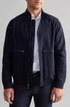 Rhone Commuter Pro Utility Jacket In Blue