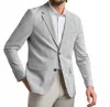 Rhone Commuter Seersucker Sport Coat In Stone Stripe In Multi