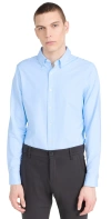 Rhone Commuter Slim Fit Performance Button-up Shirt In Business Blue