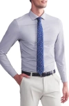 Rhone Commuter Slim Fit Button-up Shirt In Nightshade Oxford