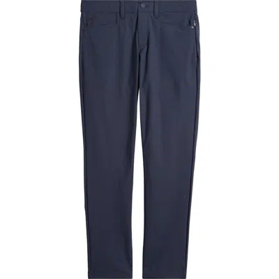 Rhone Commuter Slim Fit Pants In Blue