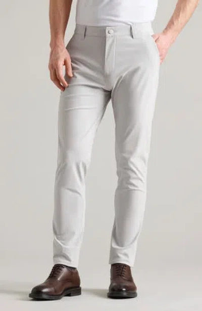 Rhone Commuter Slim Fit Pants In Sleet Gray