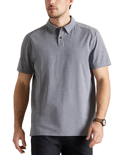 Rhone Commuter Slim Fit Polo In Gray Rombino