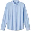 Rhone Commuter Shirt Slim Fit Blue Stripe L In Blue Stripe