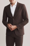 Rhone Commuter Slim Fit Wrinkle Resistant Sport Coat In Dark Espresso