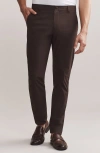 Rhone Commuter Straight Fit Pants In Dark Espresso